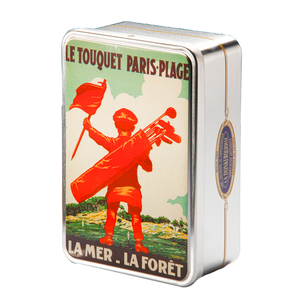 Coffret Gaufres Fines Le Touquet Golfeur Comptoir Des Flandres