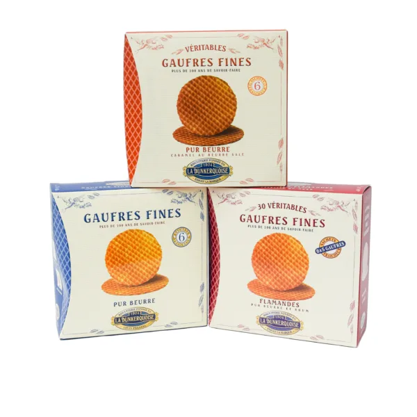 Lot de Gaufres Fines 240g